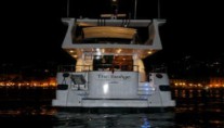 Yacht The Bridge -  Aft View